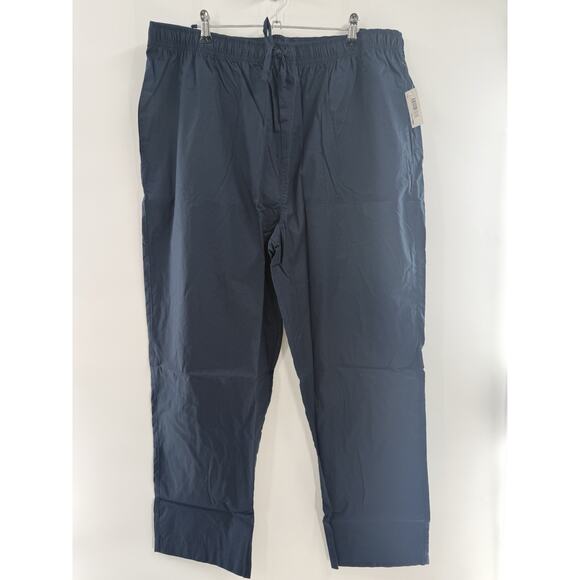 Amazon Essentials Men's XL Straight Fit Woven Pajama Pants, Dark Blue NWT *READ - Picture 2 of 16